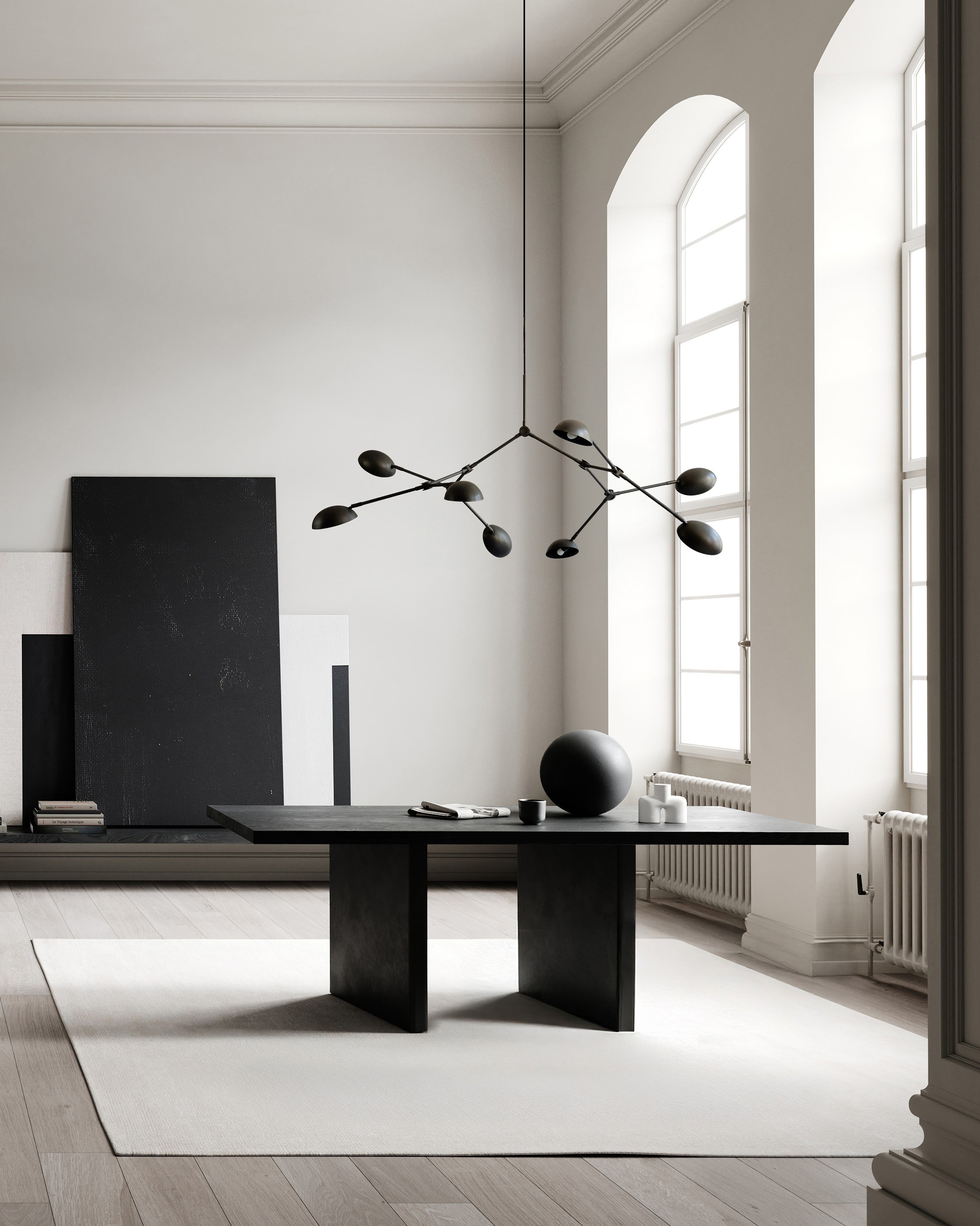 Drop Chandelier Bronze
