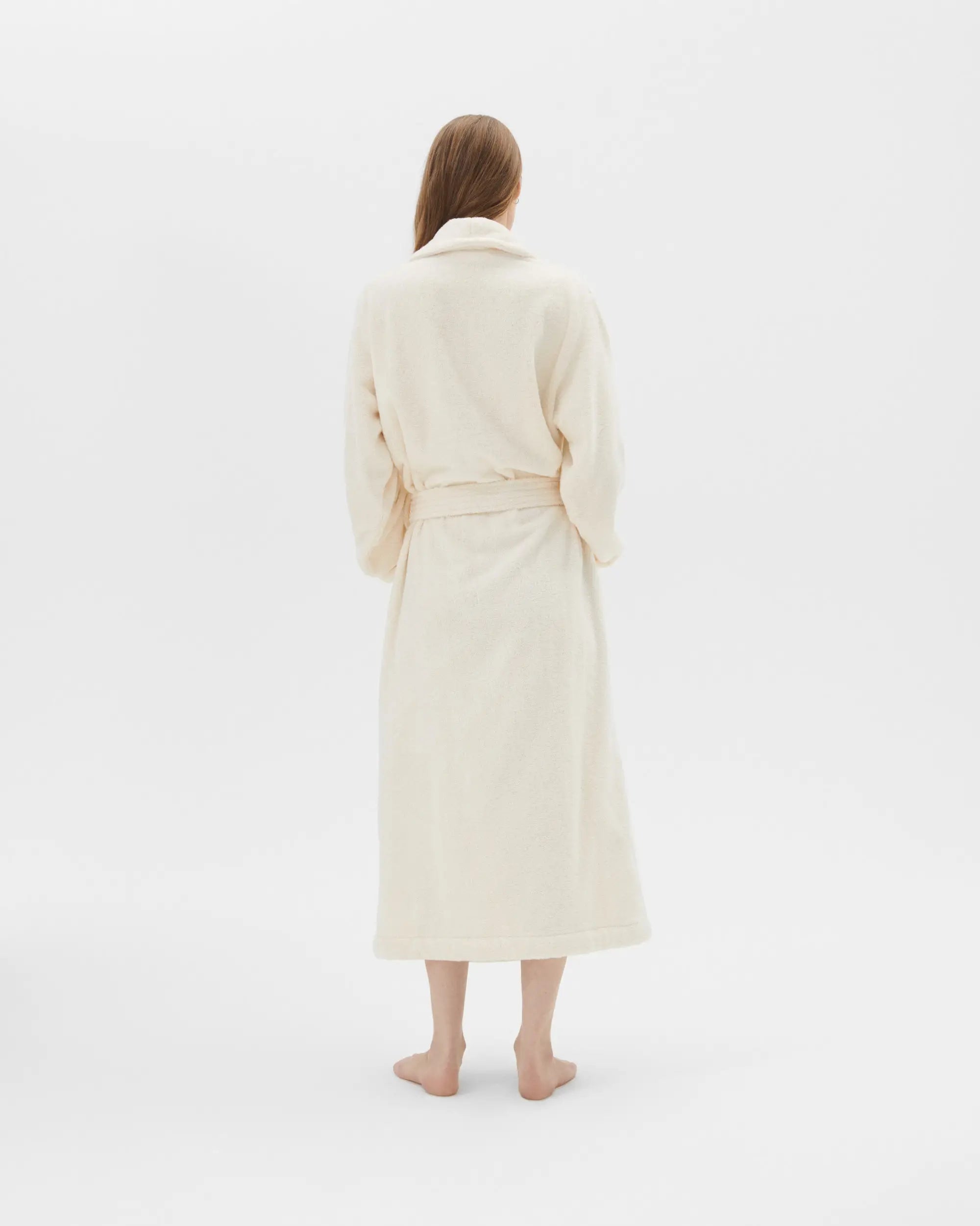 Tekla Classic Bathrobe Ivory