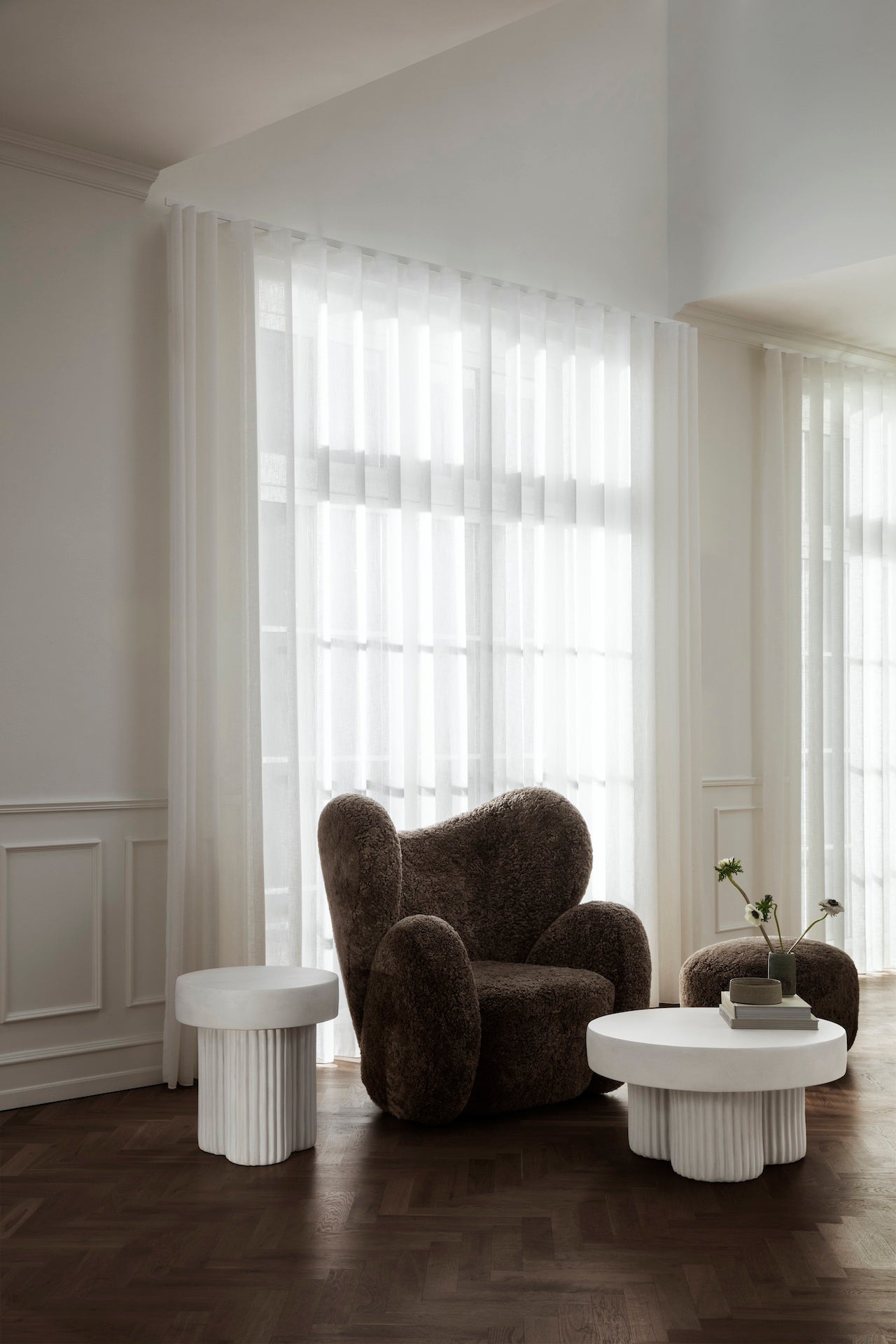 Gear Coffee Table - Chalk