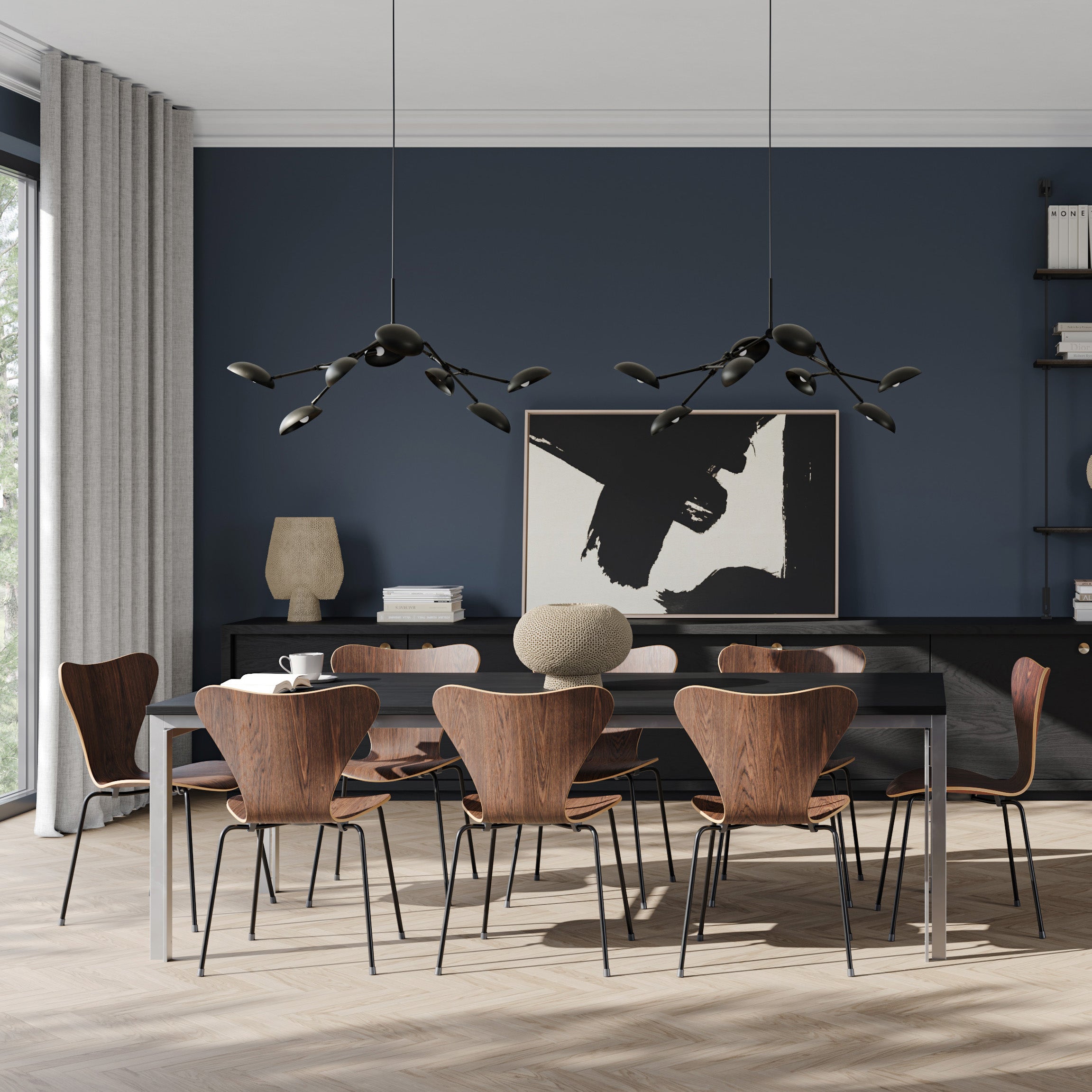 Drop Chandelier Bronze - Mini