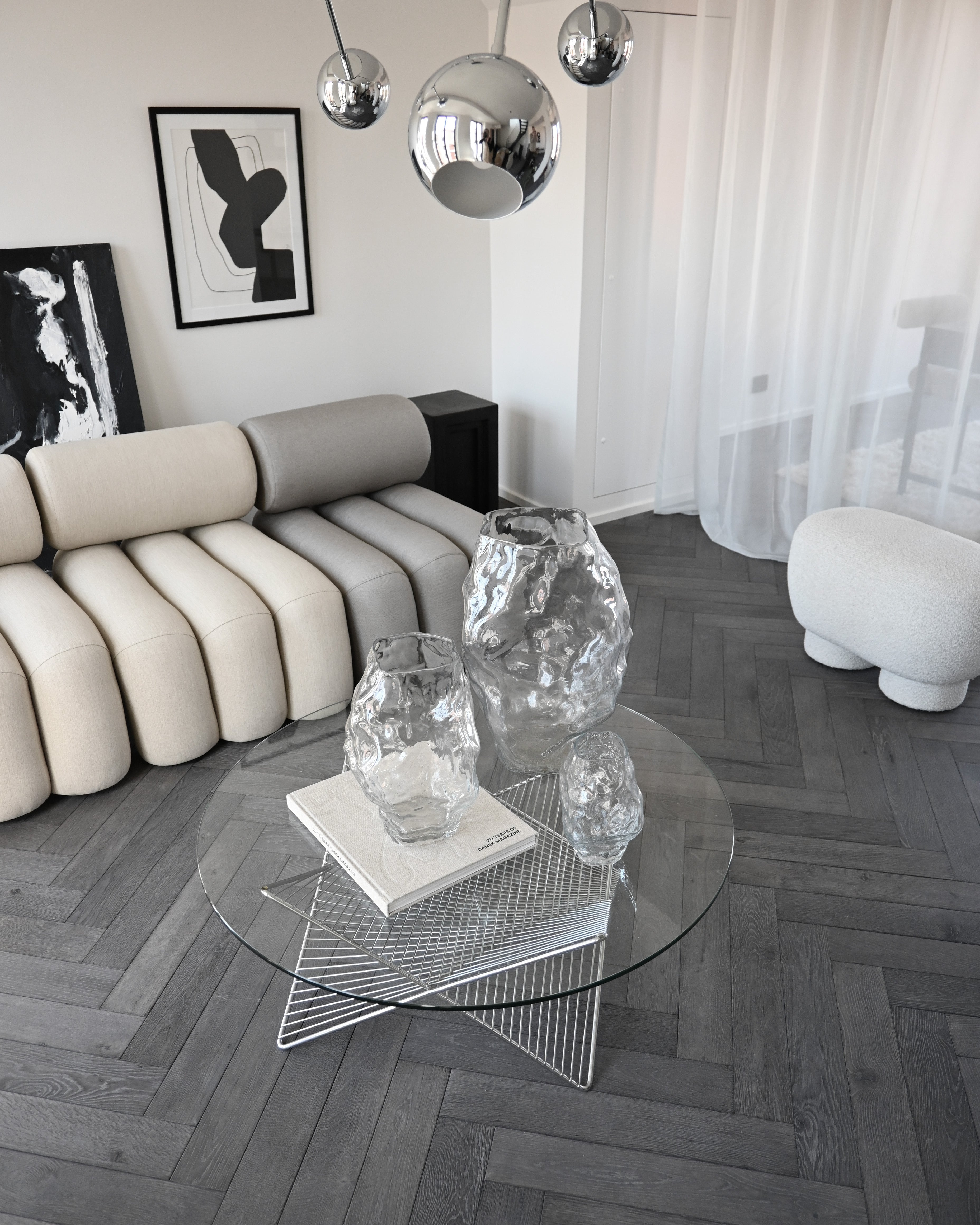 Katachi Vase, Mini - Clear