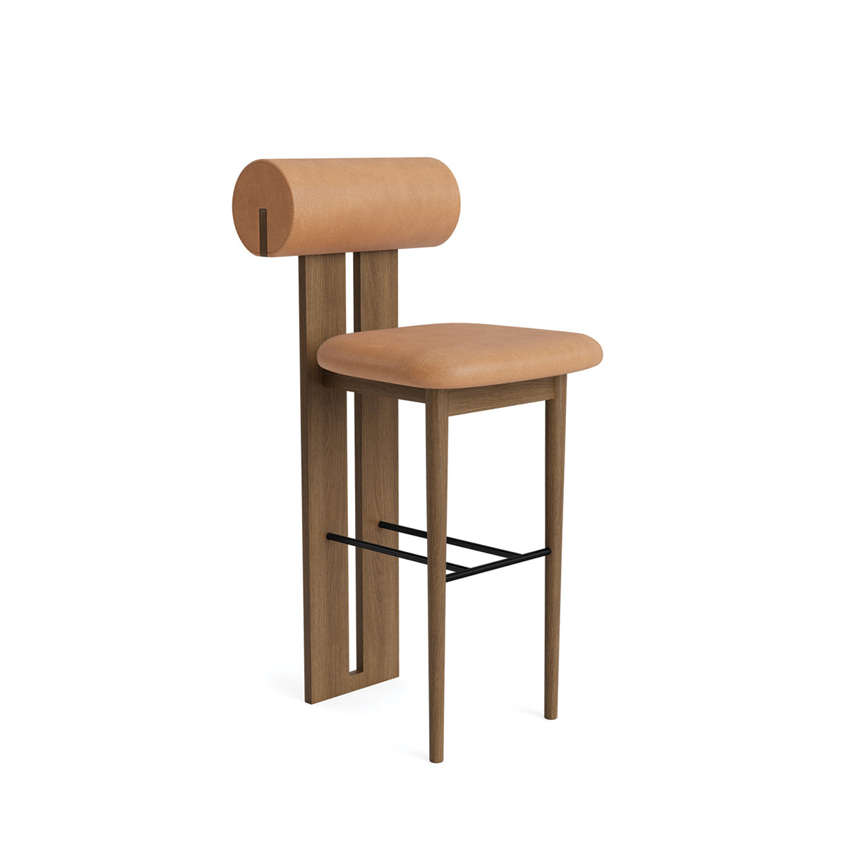 Hippo Bar Chair | Leather