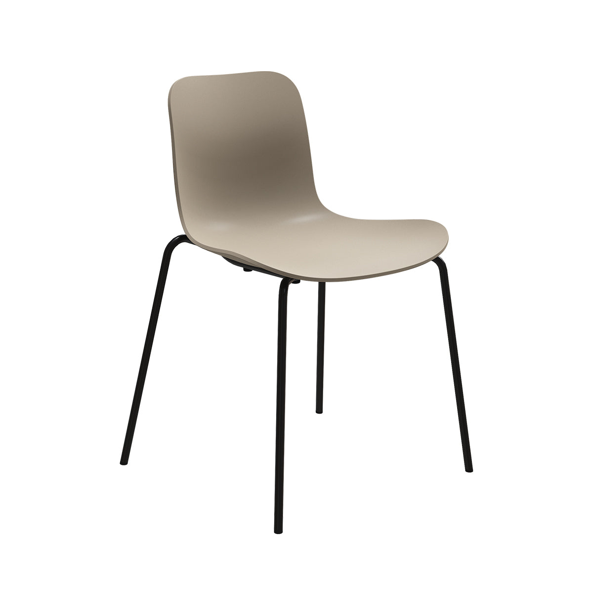 Langue Chair Steel | Plastic Shell