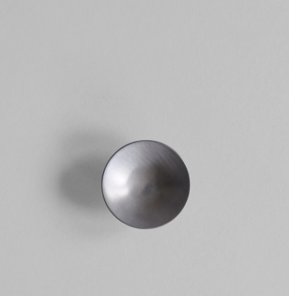 HiHat knobs, Medio - Brushed Steel
