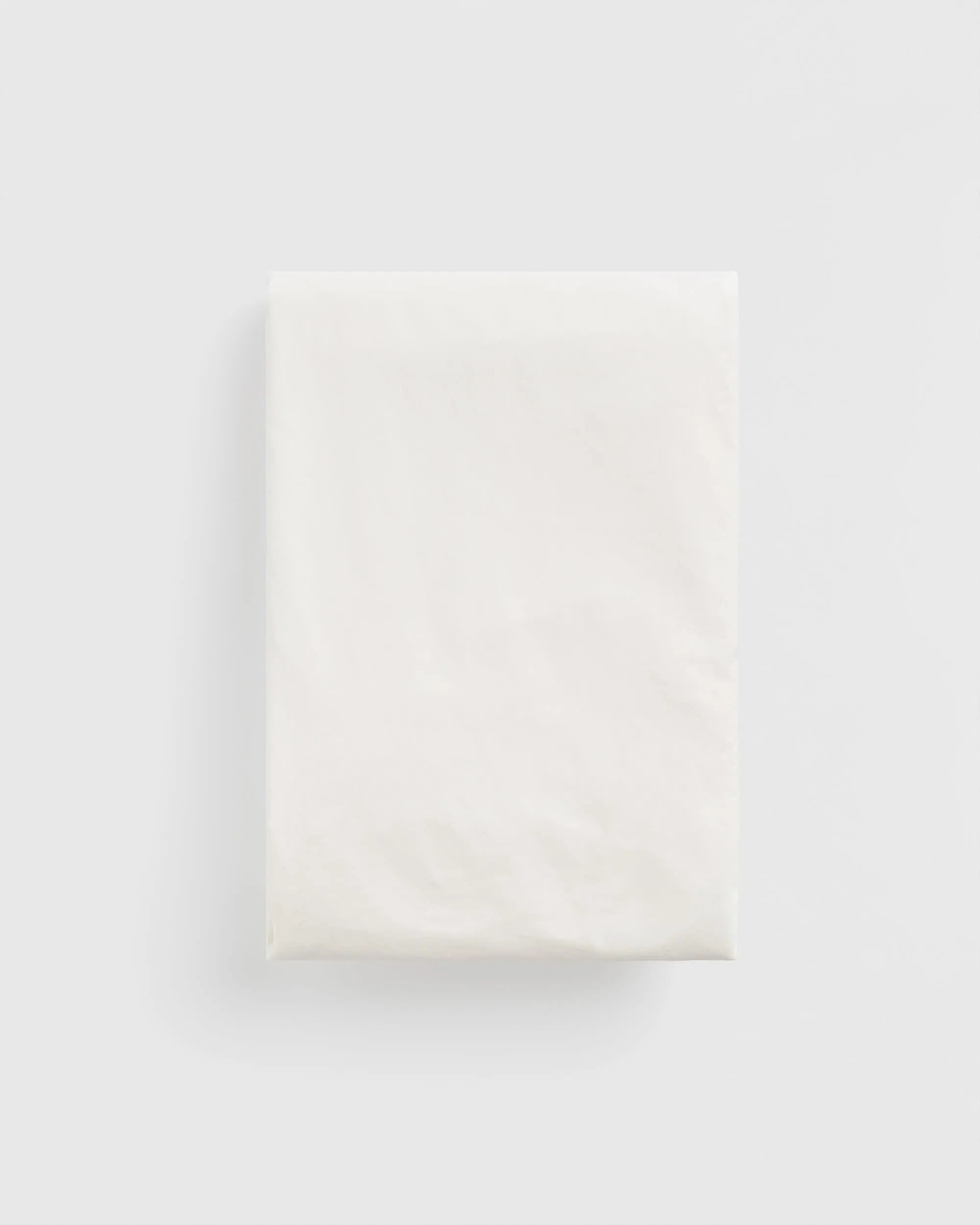 Percale Fitted Sheet Broken White