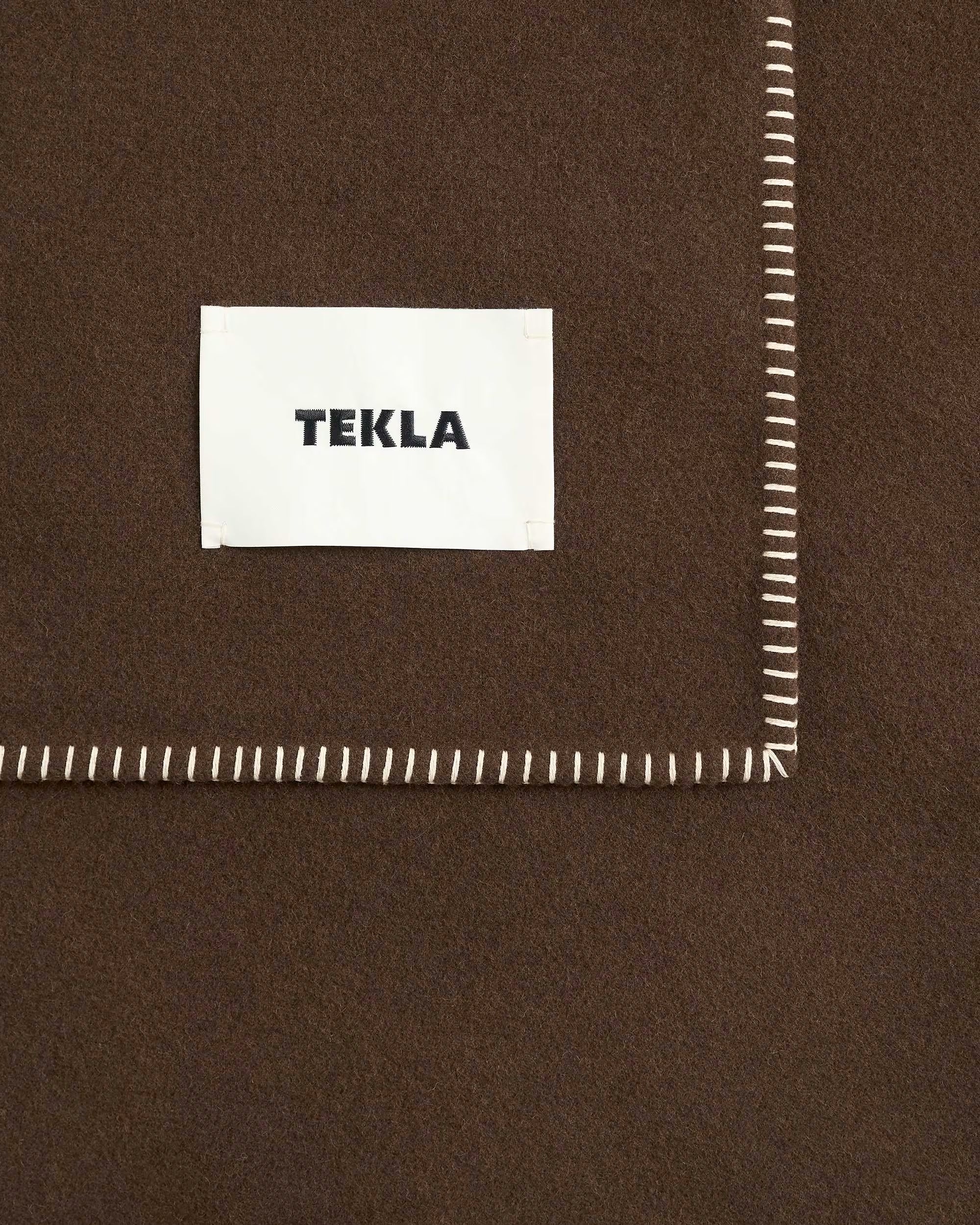 TEKLA Lambswool Blanket - Walnut