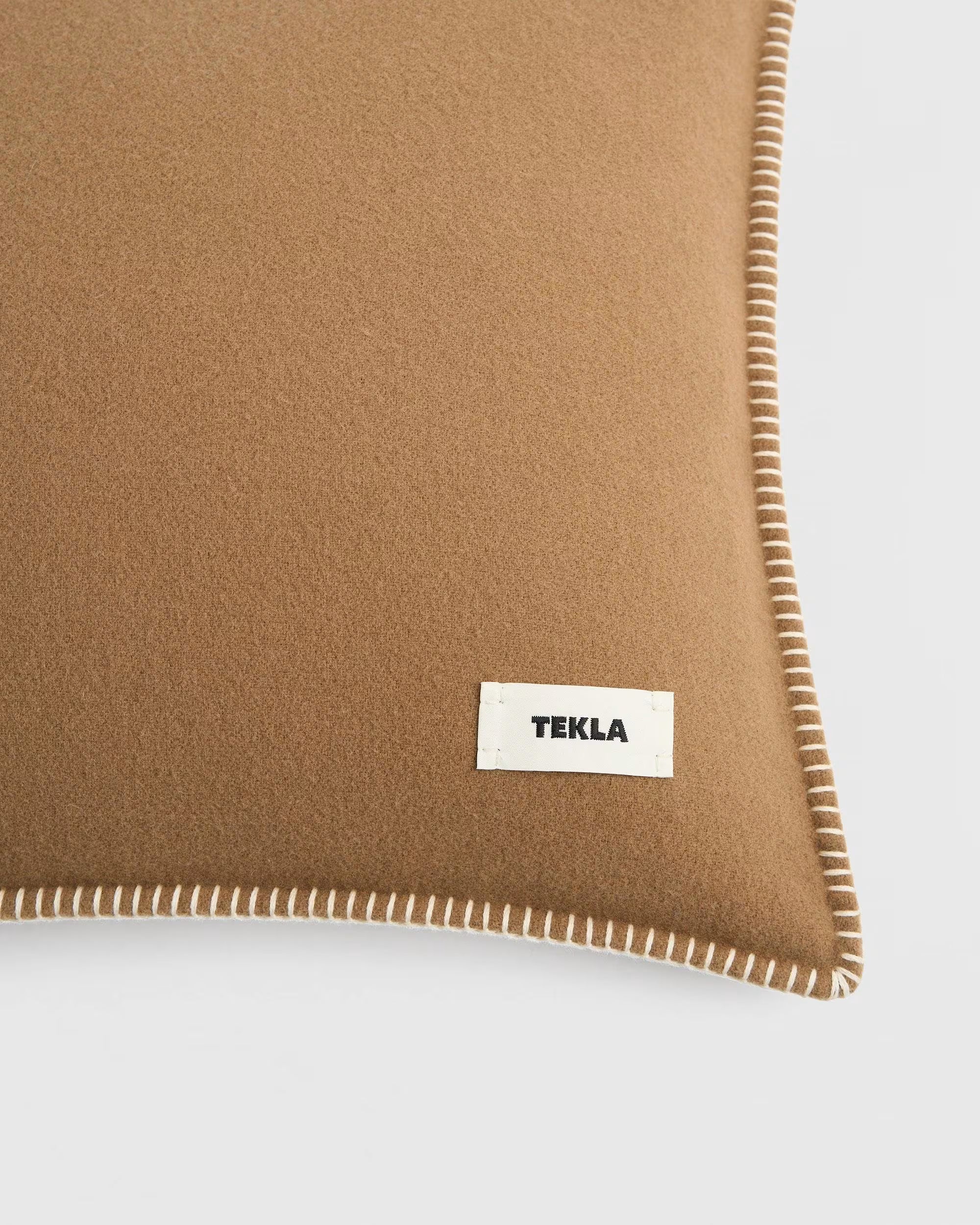 TEKLA Lambswool Cushion - Oak