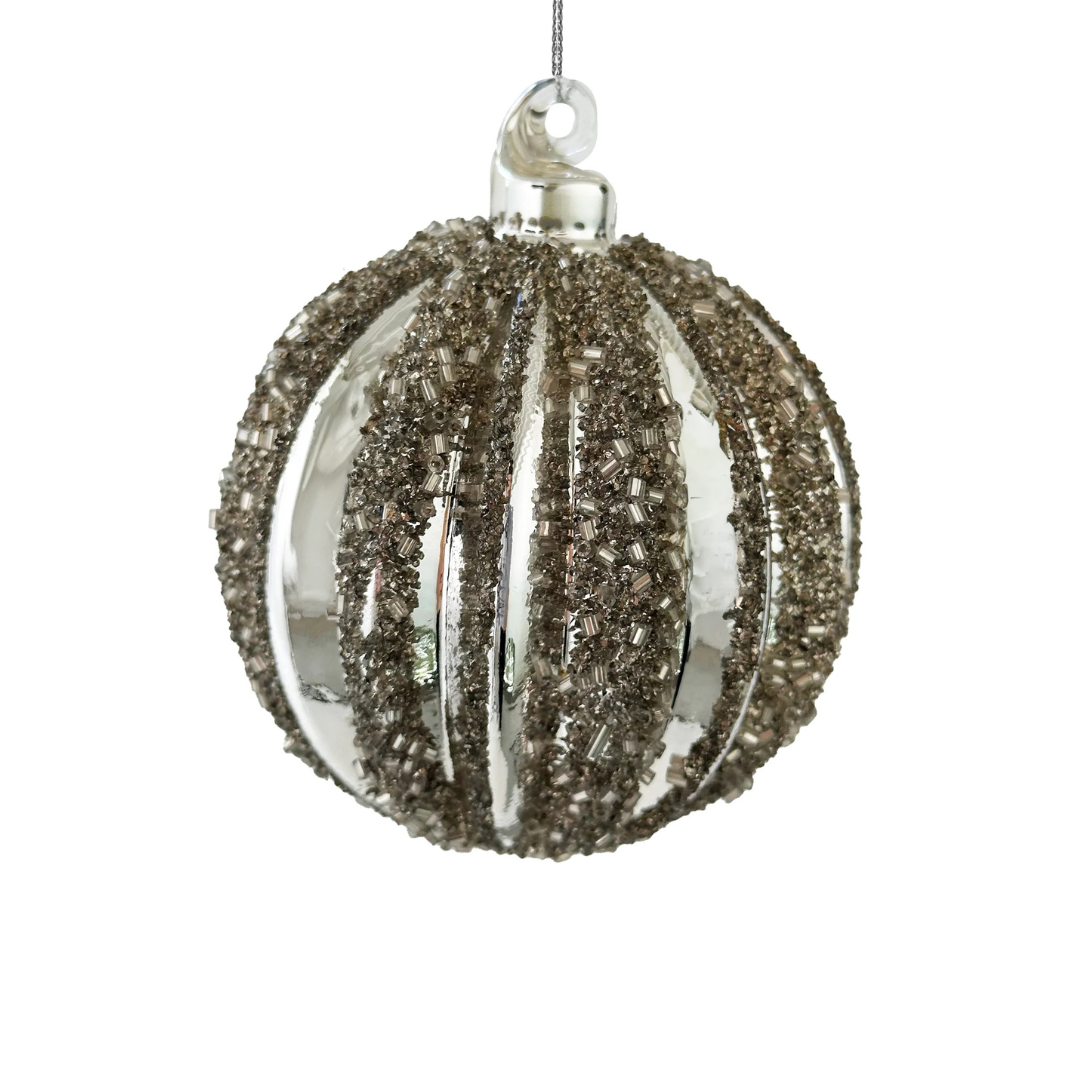 Jólakúla með perlum