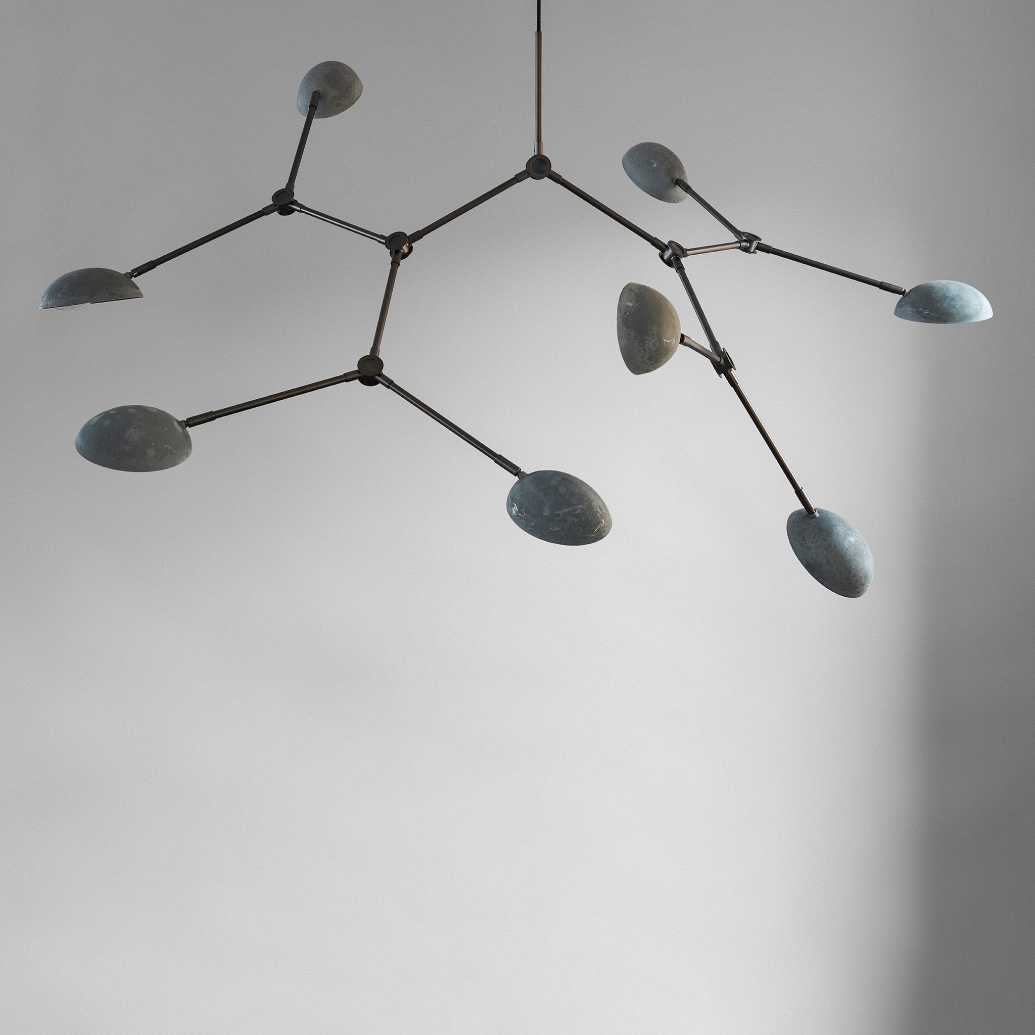 Drop Chandelier Oxidized