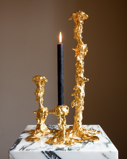 Drip Kertastjaki Gull Small