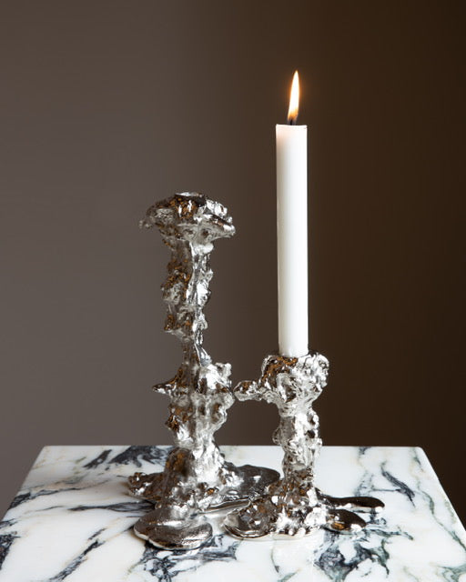 Drip Kertastjaki Silfur Large