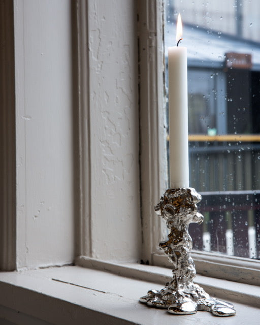 Drip Kertastjaki Silfur Small