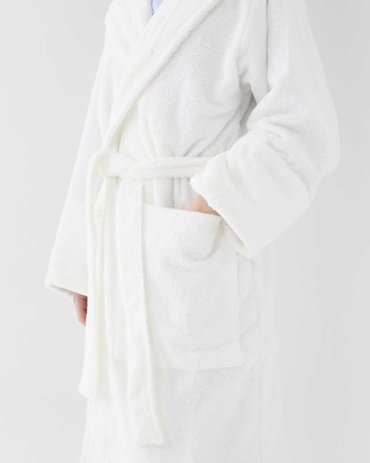Tekla Hooded Bathrobe Snow White