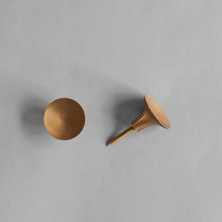 HiHat Knobs, Mini - Brass