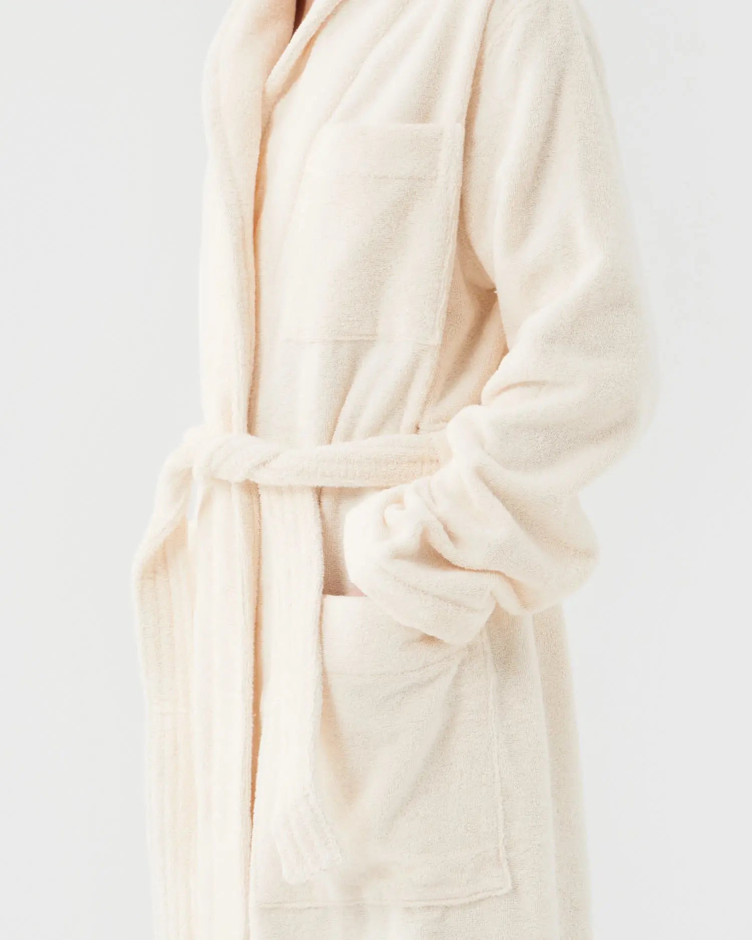 Tekla Classic Bathrobe Ivory