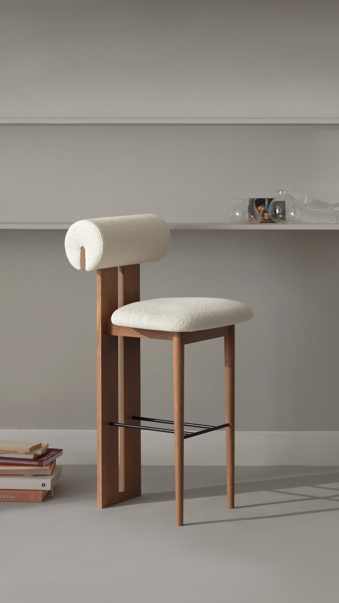 Hippo Bar Chair | Leather