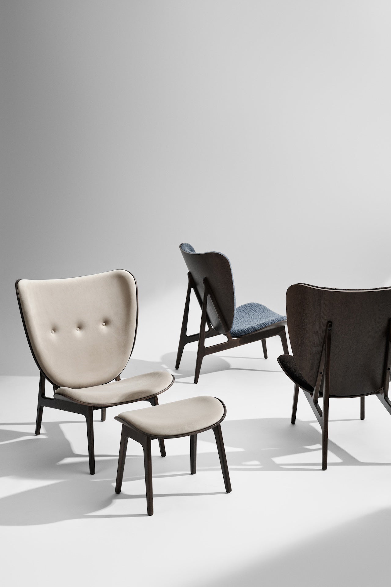 Elephant Lounge Stool | Leather