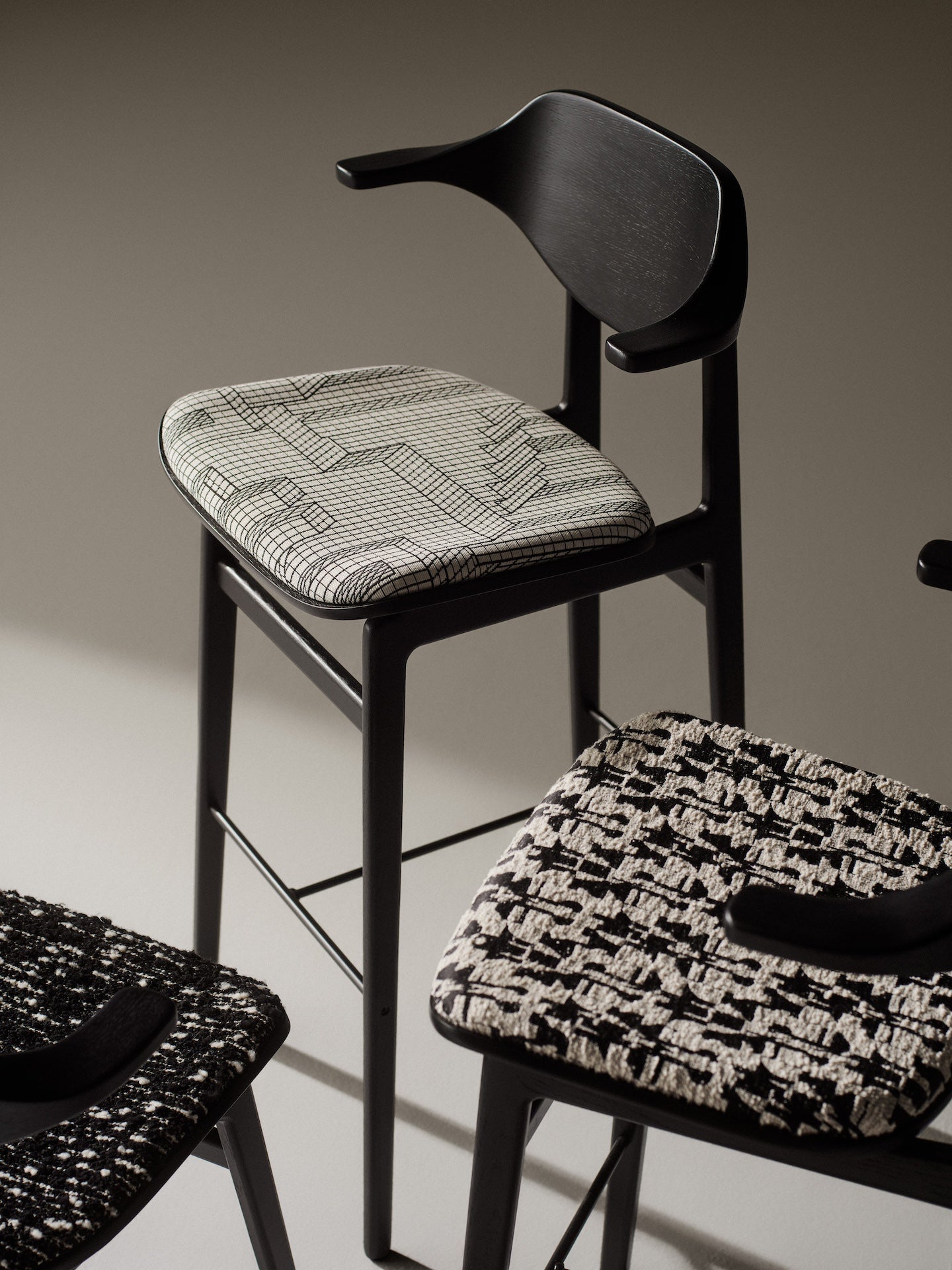 Bufala Bar Chair | Fabric