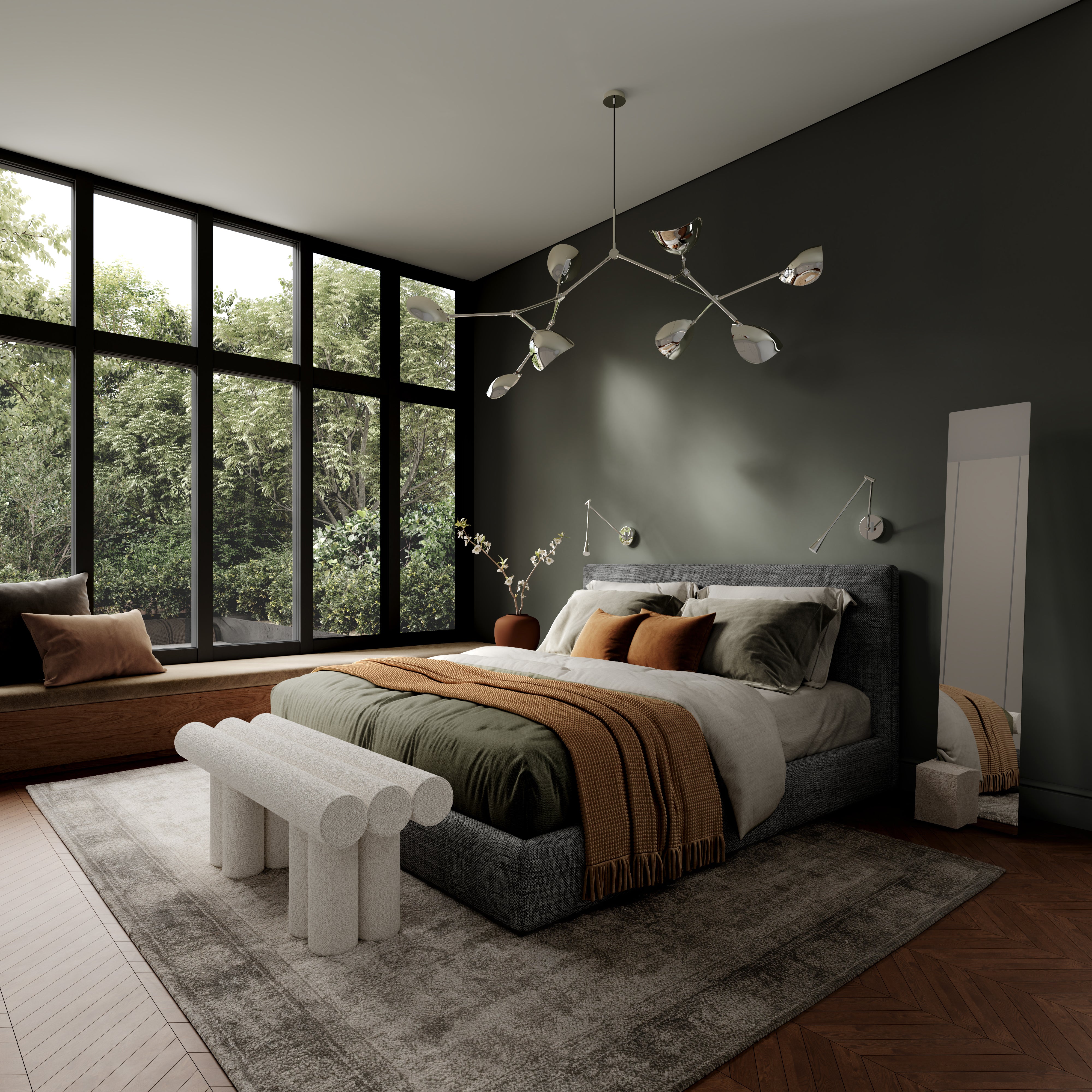 Stingray Chandelier - Chrome