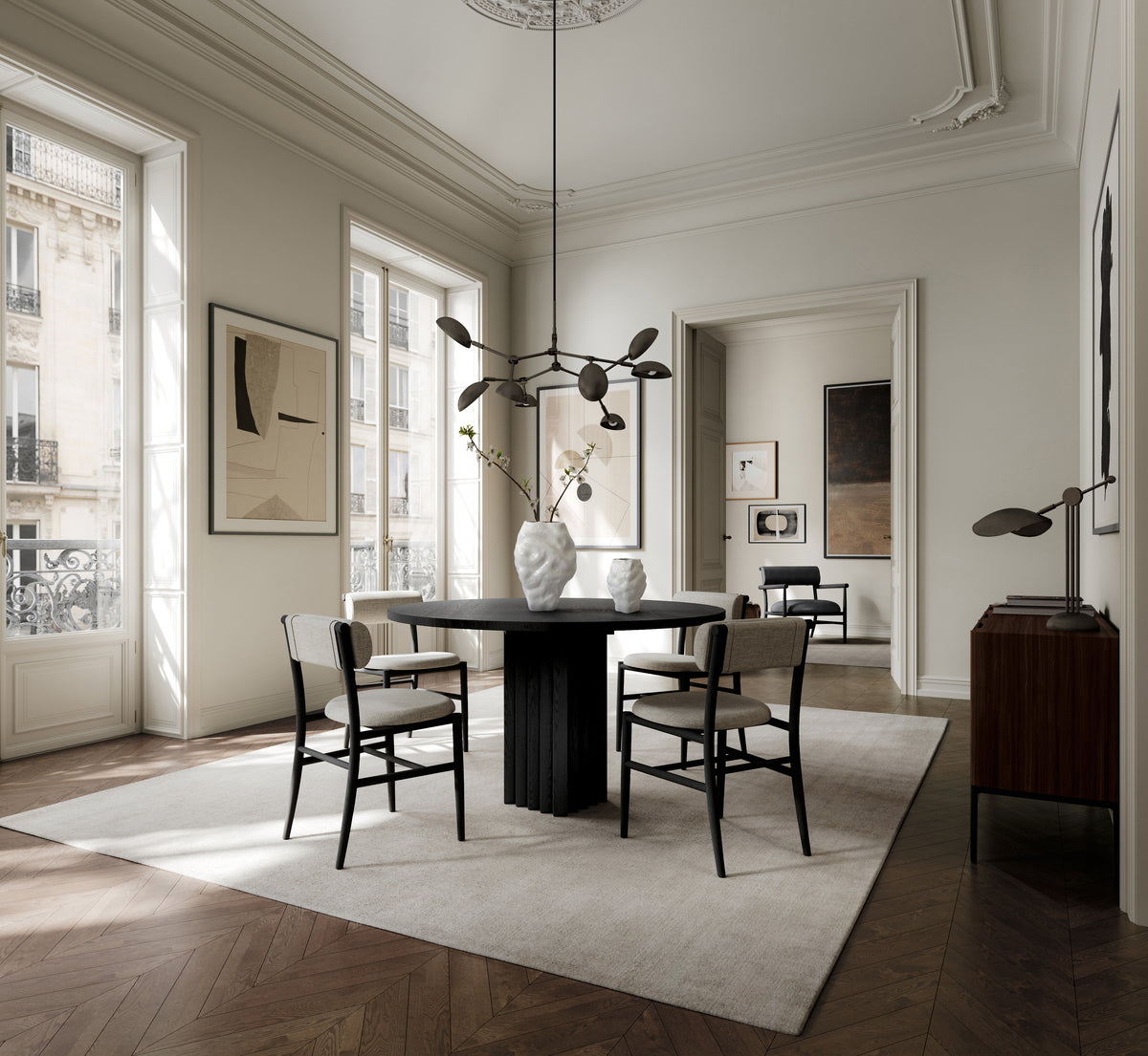Drop Chandelier Bronze - Mini
