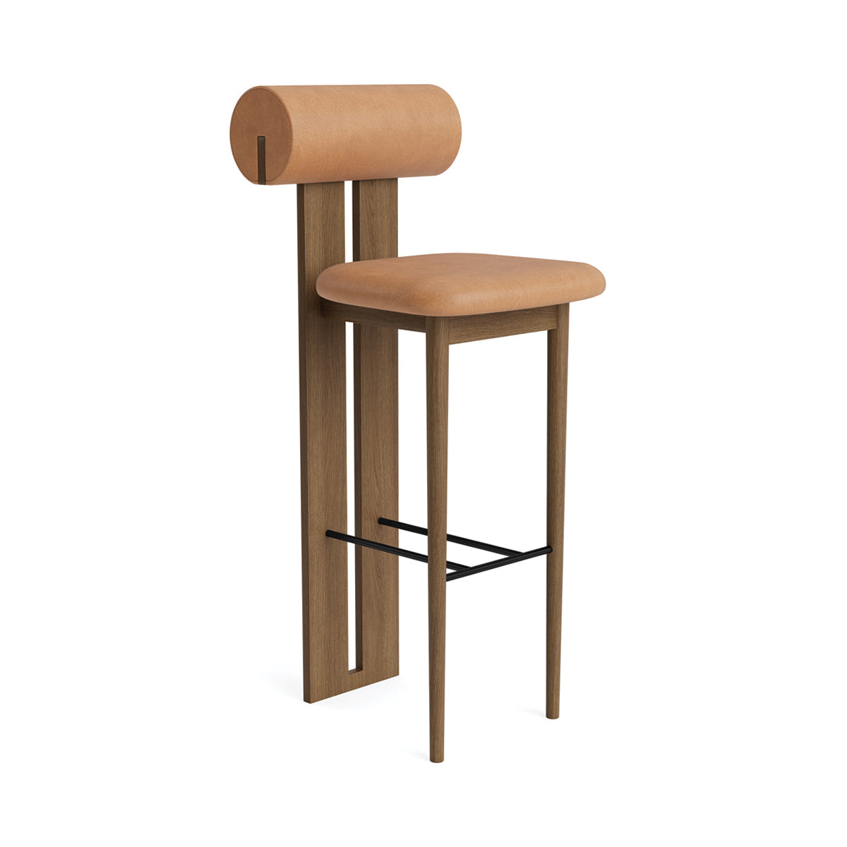 Hippo Bar Chair | Leather