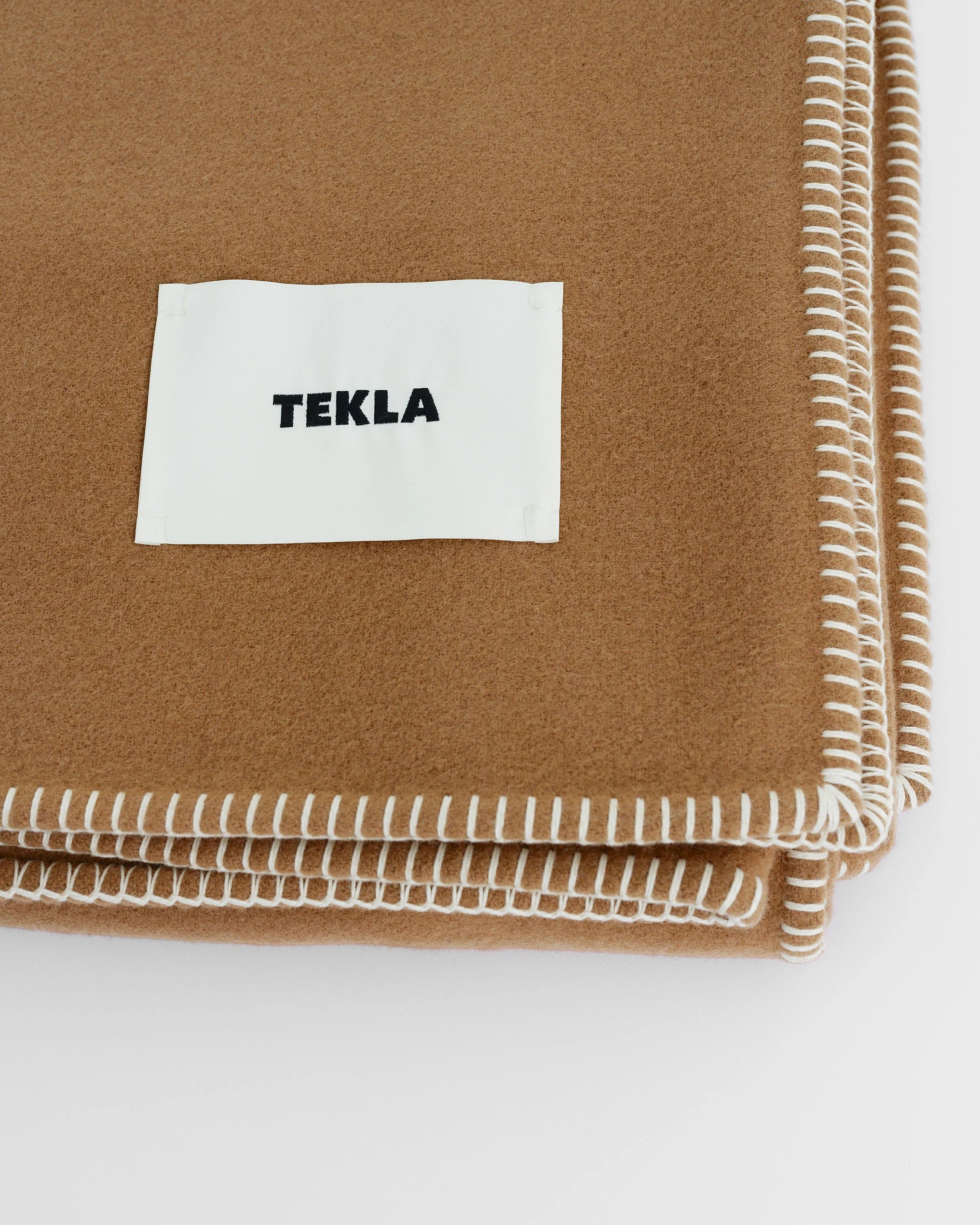 TEKLA Lambswool Blanket - Oak