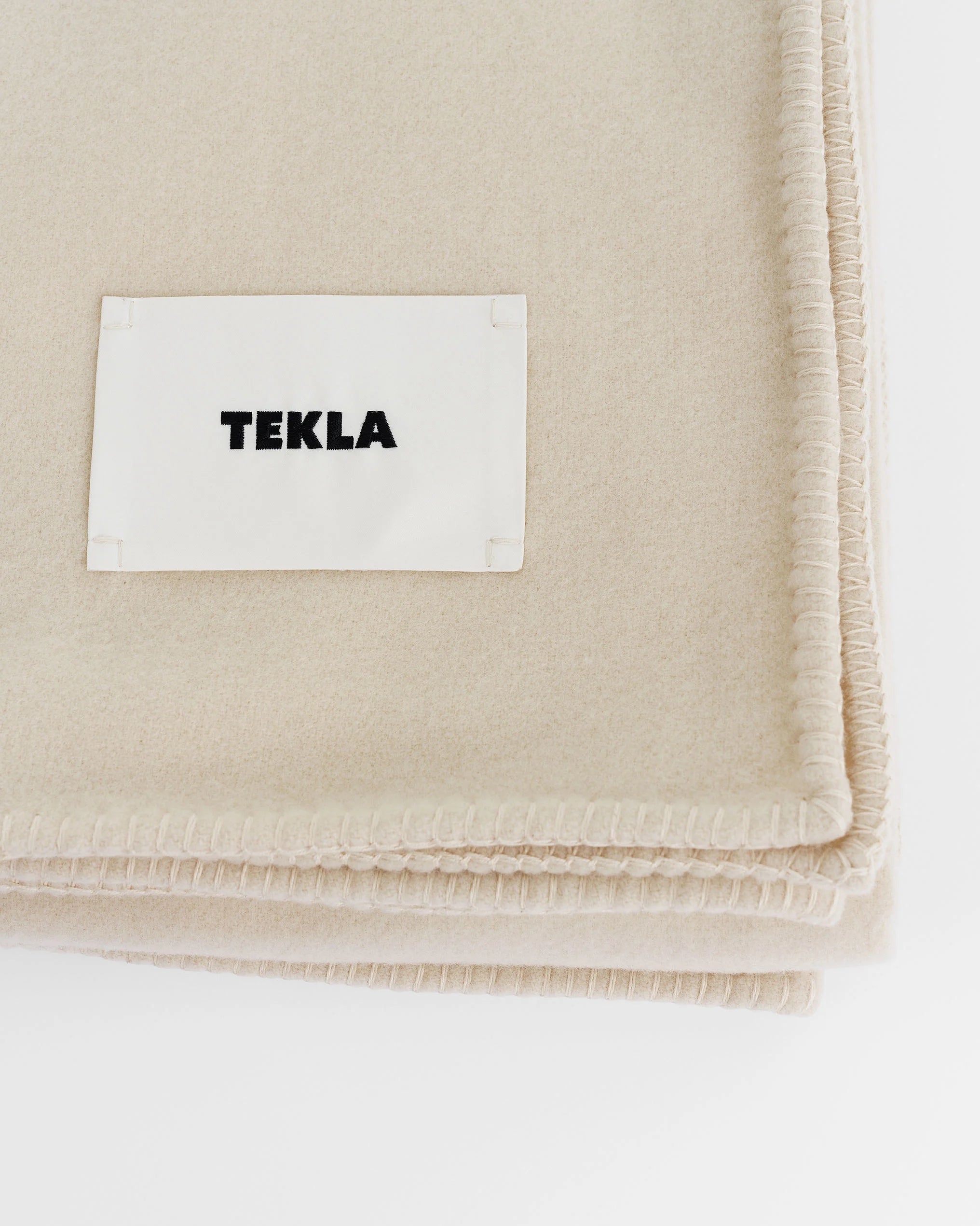 TEKLA Lambswool Blanket - Snow