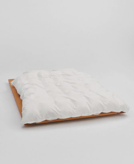 Percale Fitted Sheet Broken White