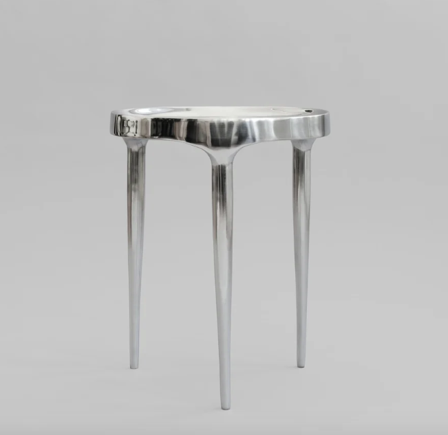 Phantom Table, Tall - Chrome