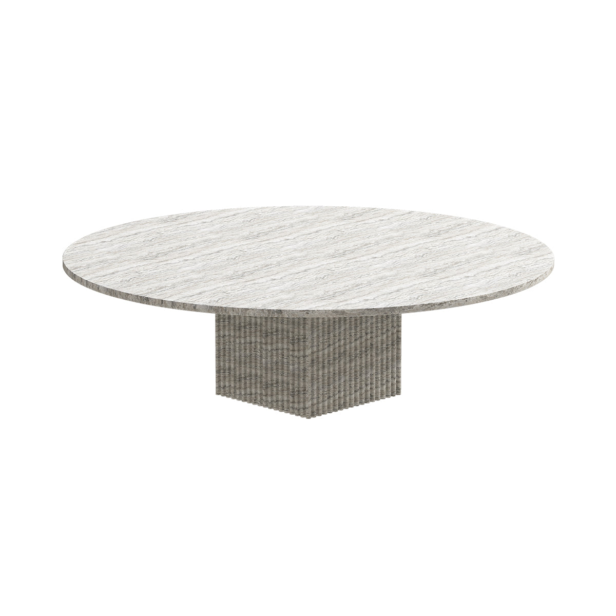 SOHO | COFFEE TABLE | SILVER TRAVERTINE