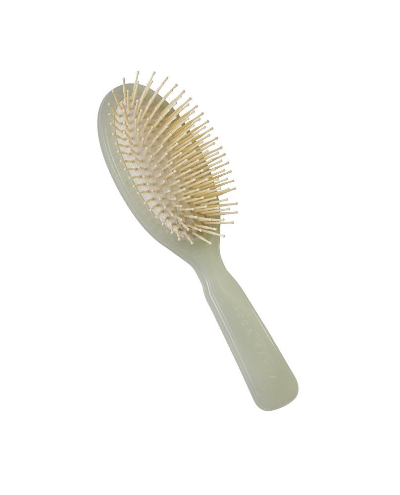 Eye Collection Oval Hairbrush | Green