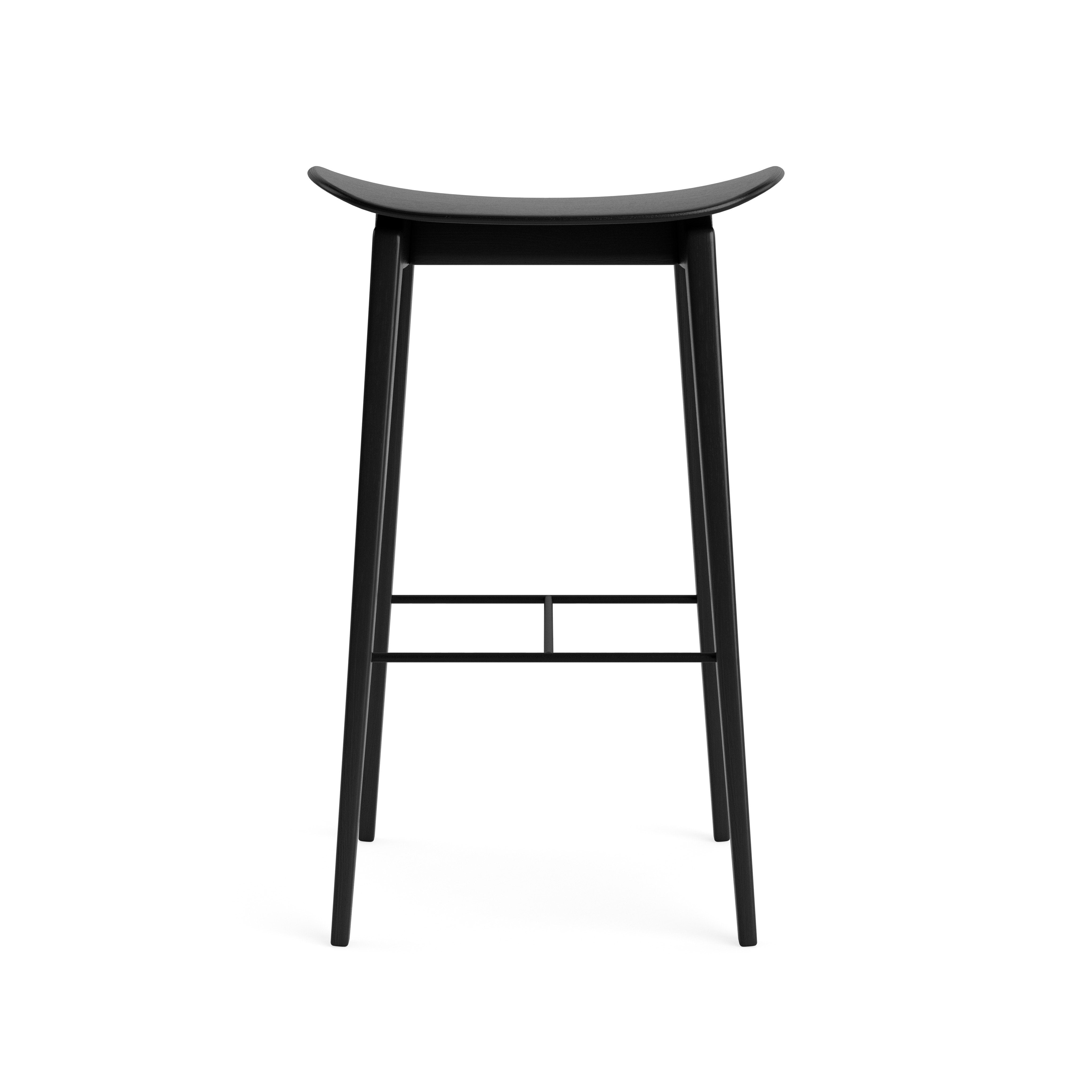 NY11 Bar Stool 65 cm  | Oak Seat