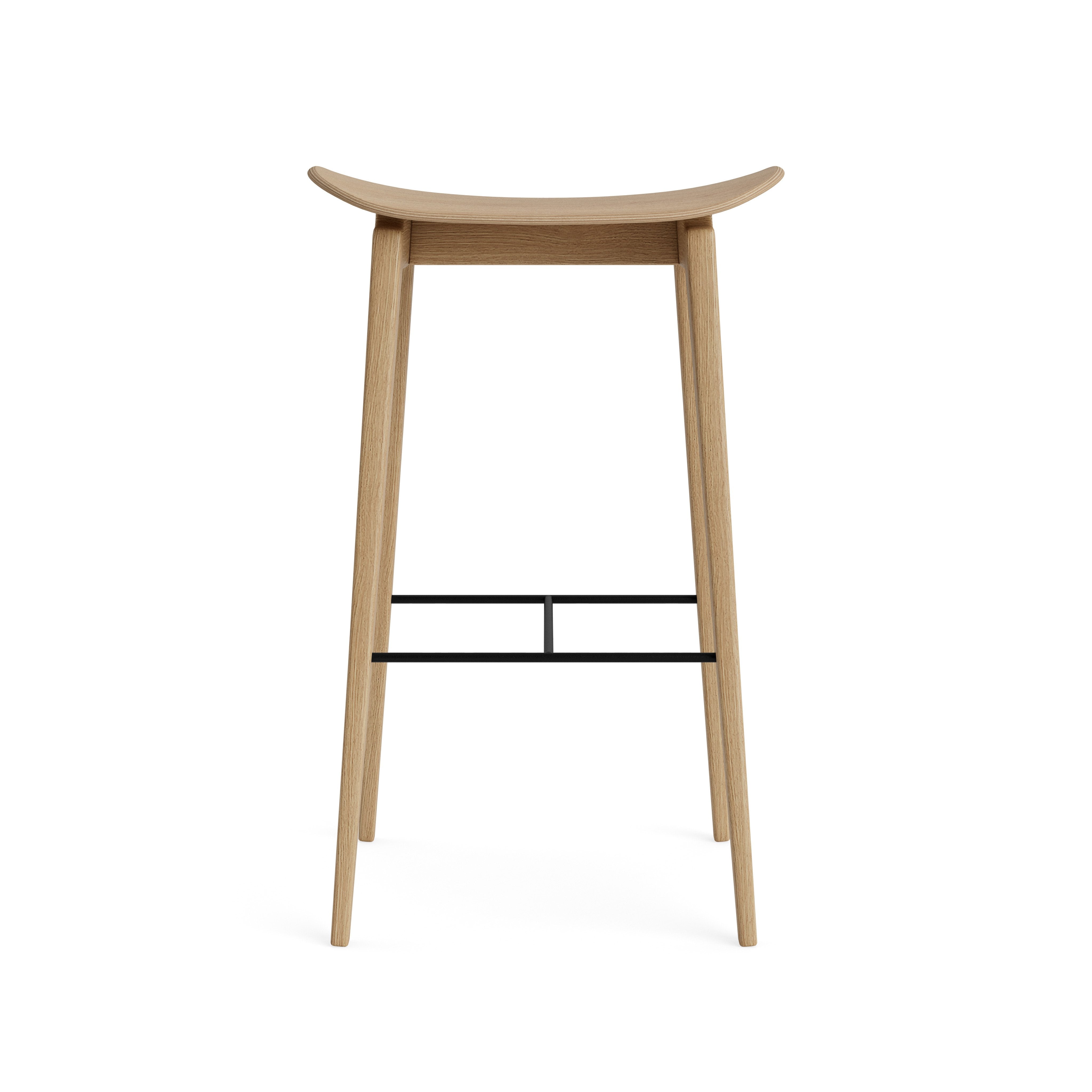 NY11 Bar Stool 65 cm  | Oak Seat