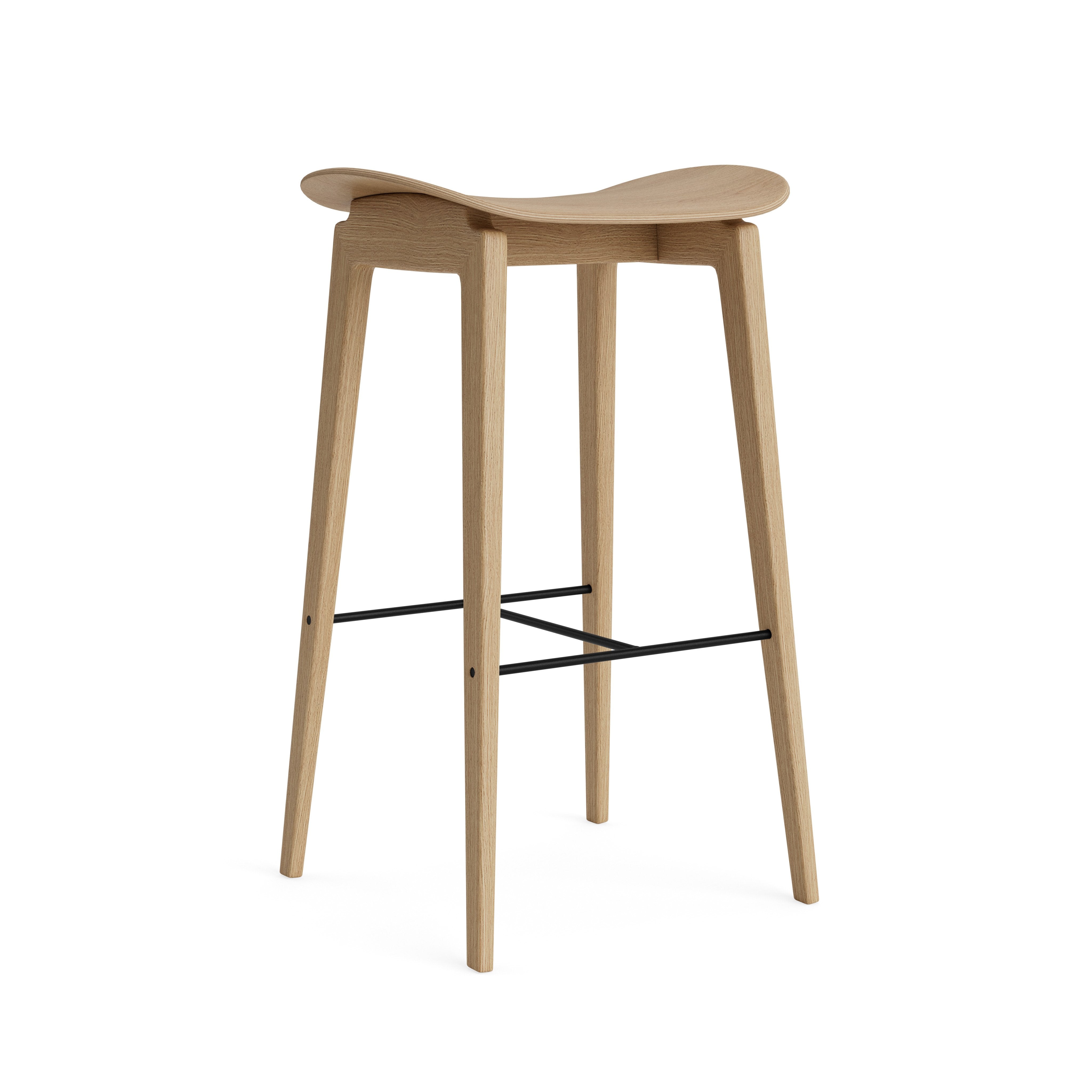 NY11 Bar Stool 65 cm  | Oak Seat