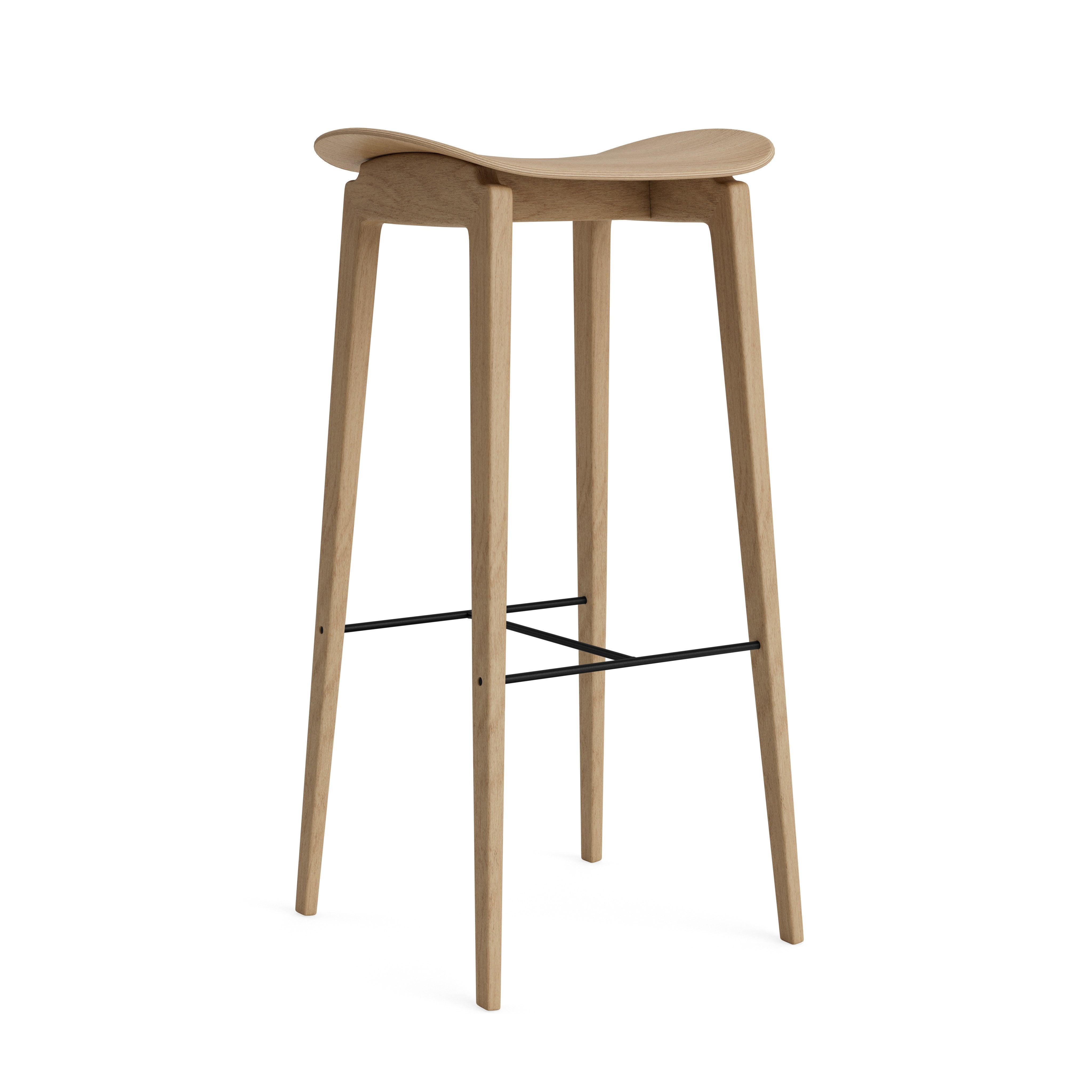 NY11 Bar Stool 75 cm | Oak Seat