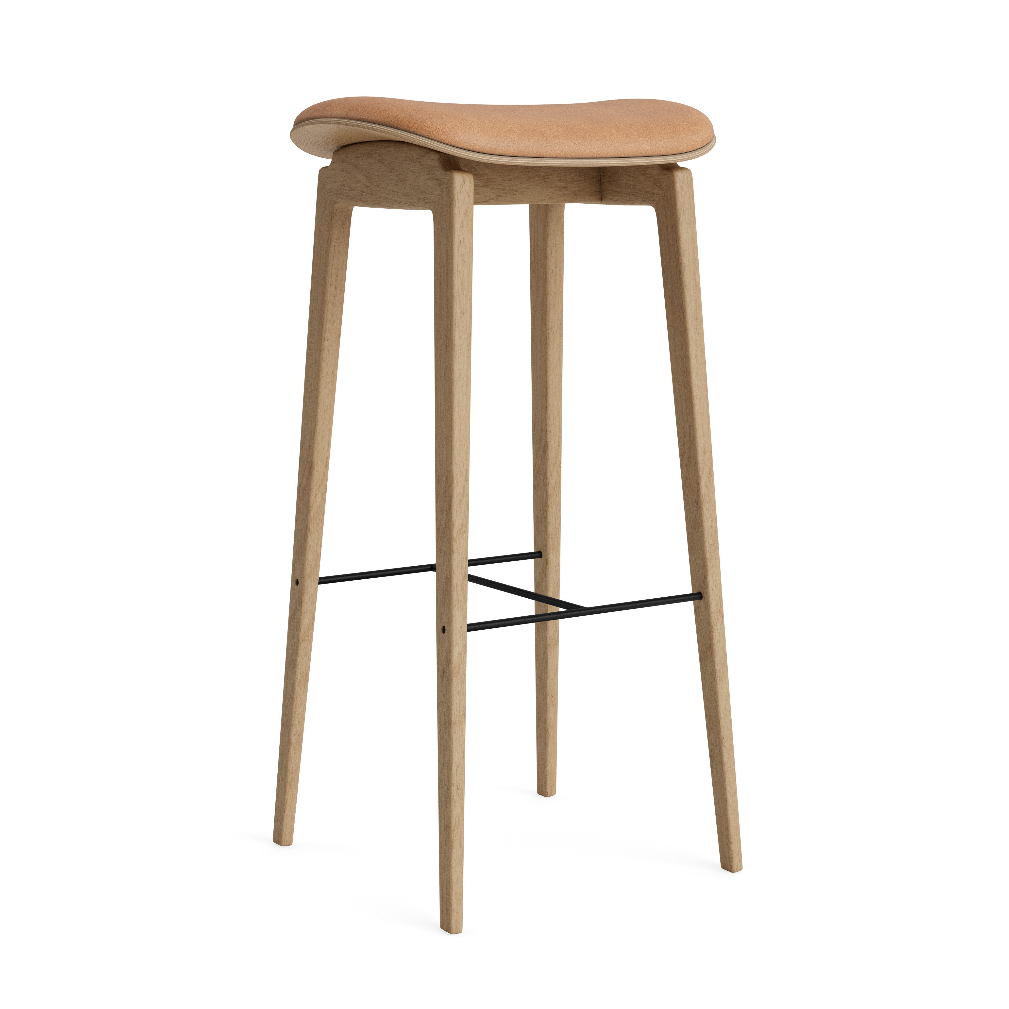 NY11 Bar Stool 75 cm  | Leather