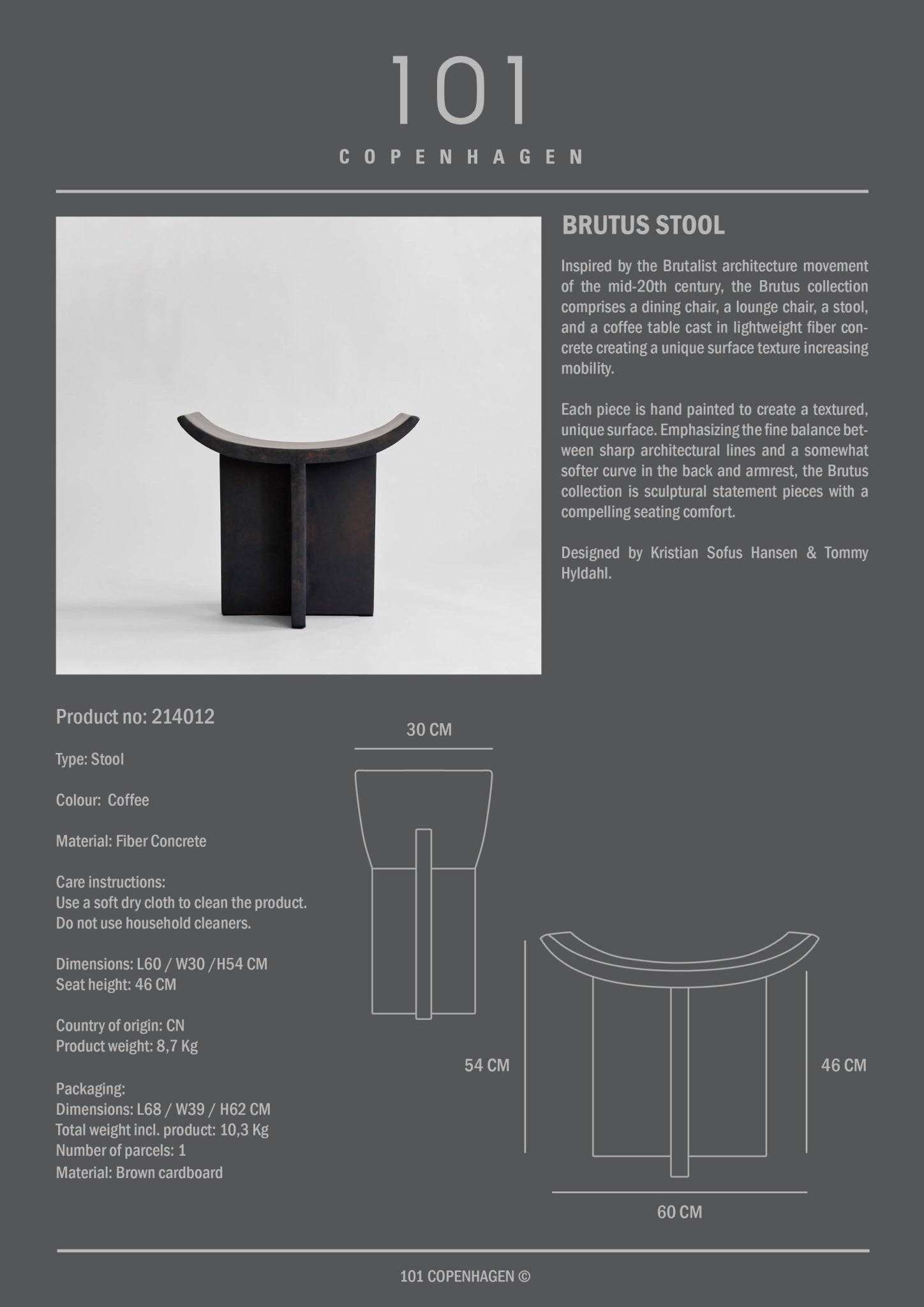 Brutus Stool