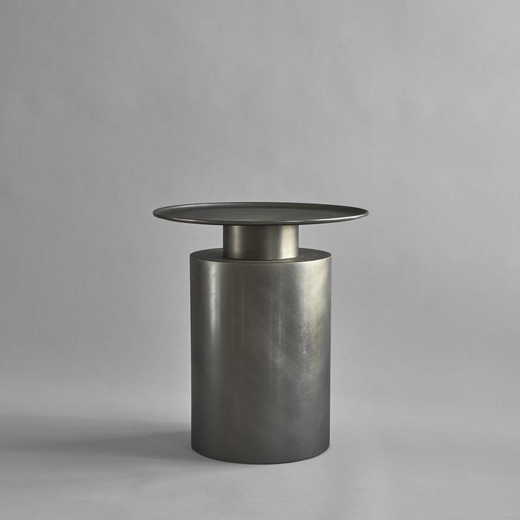 Pillar Table Tall, Zinc